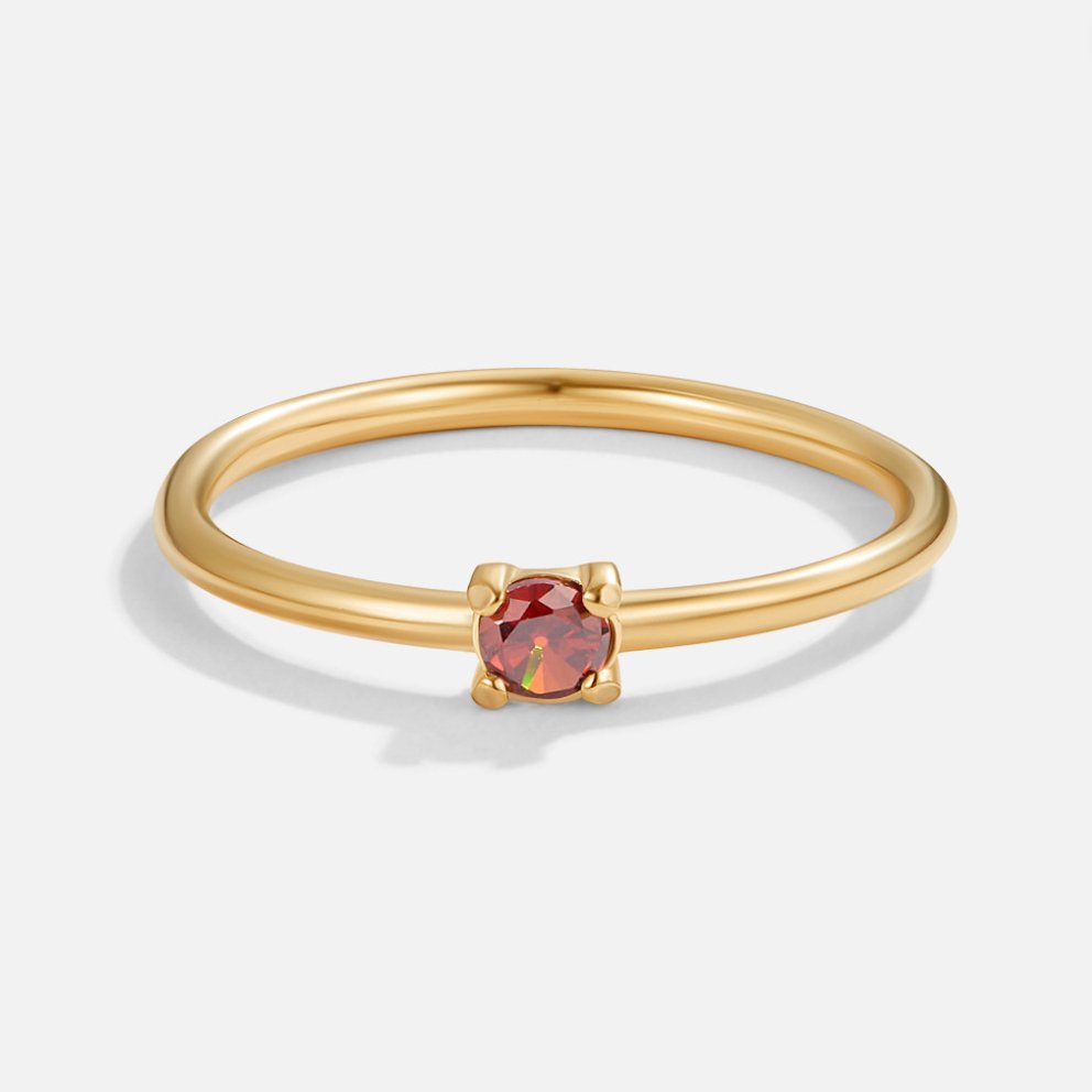 January - Red Garnet / 12