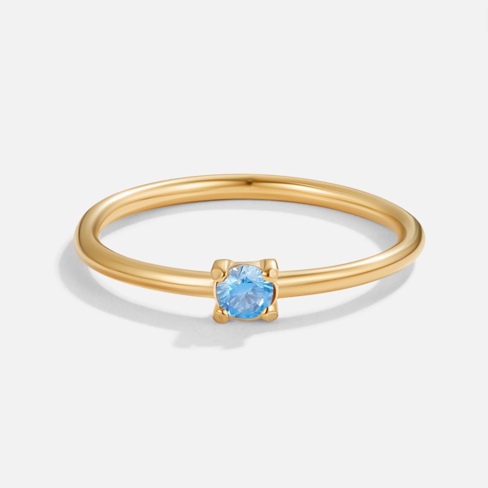 December - Blue Zircon / 12